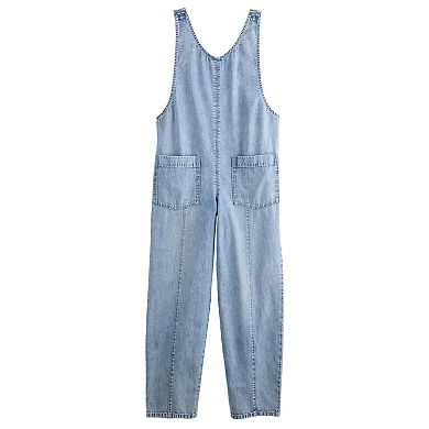 Girls 6-20 SO® Relaxed Denim Overalls in Regular & Plus Size