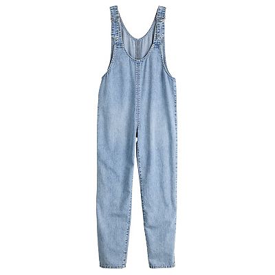 Girls 6-20 SO® Relaxed Denim Overalls in Regular & Plus Size