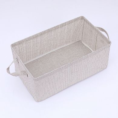 2 Pcs Fabric Storage Bin with Handles for Shelves Closet, Storage Cube Basket for Organizing Clothes