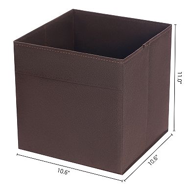 2 Pcs Fabric Storage Cube, Storage Bins for Shelves Closet, Storage Basket for Organizing Clothes
