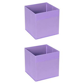 2 pc Fabric Storage Cube, Storage Bins for Shelves Closet, Storage Basket for Organizing Clothes