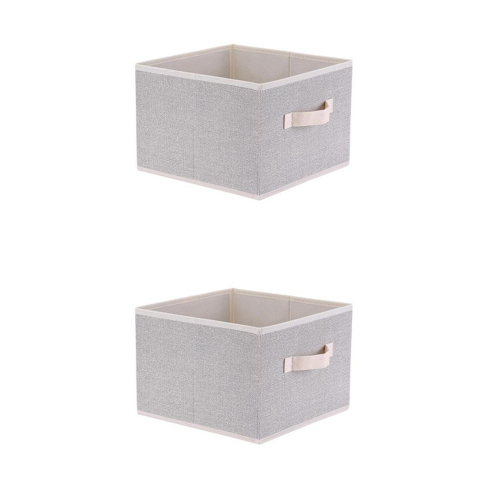 2 Pcs Storage Cube, Storage Bin for Shelves Closet, Storage Basket for ...