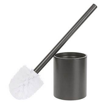 Stainless Steel Toilet Bowl Brush and Holder Wall Mounted Bathroom Essentials Small Scrubber 1 Pack