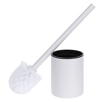 Stainless Steel Toilet Bowl Brush and Holder Wall Mounted Bathroom Essentials Small Scrubber 1 Pack