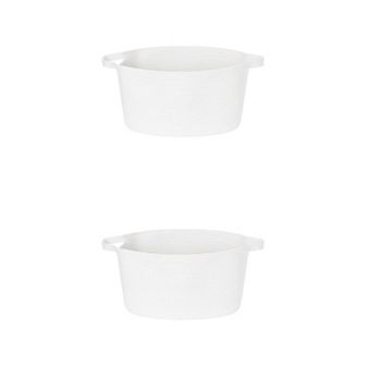 2 pc Woven Storage Basket with Handle, Shelf Closet Storage Bin for Blankets, Organizer Bin