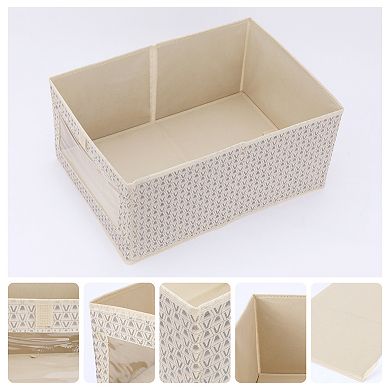 2 Pcs Storage Cube, Fabric Storage Bin for Shelves Closet, Storage Basket for Organizing Clothes