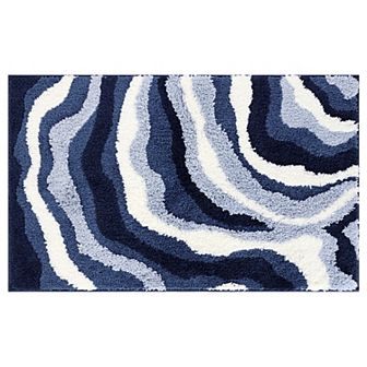 1 pc Abstract Bathroom Rug, Non-Slip Rugs Bath Mat Thickening Bath Rug Water Absorption Mats 20"x32"