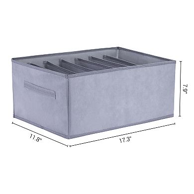 2 Pcs Storage Cube Fabric Storage Bin with Handles for Shelves Closet, Storage Basket