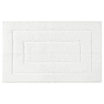 Geometry Bathroom Rug Mat, Extra Soft Absorbent Bath Rug, Non-Slip Solid Color Bath Mat 24" x 35"