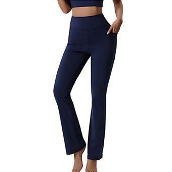 Women's Drapey Wide-Leg High-Waisted Yoga Pants