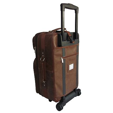 AmeriLeather Expandable 22-in. Softside Wheeled Duffel Bag