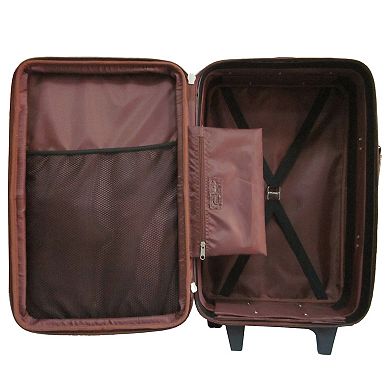 AmeriLeather Expandable 22-in. Softside Wheeled Duffel Bag