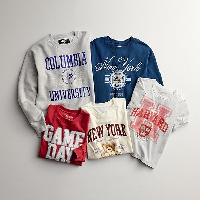 Juniors' Collegiate Game Day Graphic Pullover