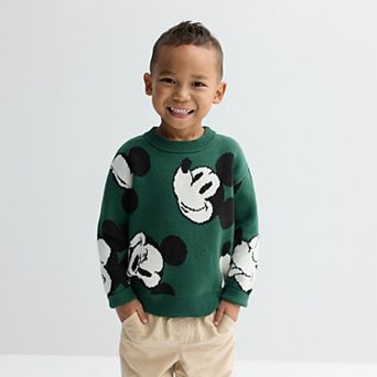 Disney's Mickey Mouse Baby & Toddler Boy Relaxed Crewneck Sweater by Jumping Beans®