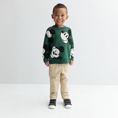 Disney's Mickey Mouse Baby & Toddler Boy Relaxed Crewneck Sweater by Jumping Beans®