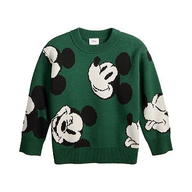 Disney's Mickey Mouse Baby & Toddler Boy Relaxed Crewneck Sweater by Jumping Beans®