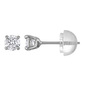 Junior Jewels 1/4 Carat T.W. Lab Grown Diamond Stud Earrings
