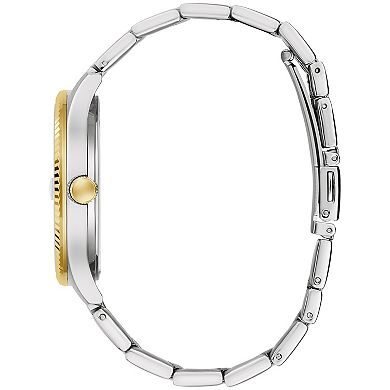 Caravelle by Bulova Men's Two-Tone Stainless Steel Green Dial Watch - 45B162