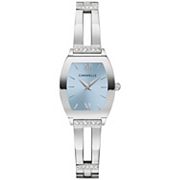 Folio diamond watch with  a blue faceted dial and a silver-tone bangle bracelet JSD0007SL_1024x1024.jpg?v=  main image 3