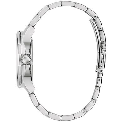 Caravelle by Bulova Men's Automatic Stainless Steel Skeleton Dial Watch - 43A159