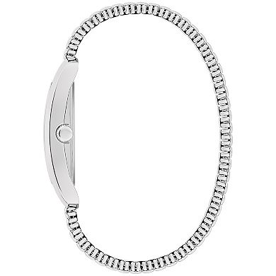 Caravelle by Bulova Men's Stainless Steel Rectangular Expansion Band Watch - 43A157