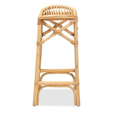 bali & pari Elgon Rattan Counter Stool