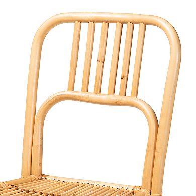 bali & pari Ivora Rattan Bar Stool