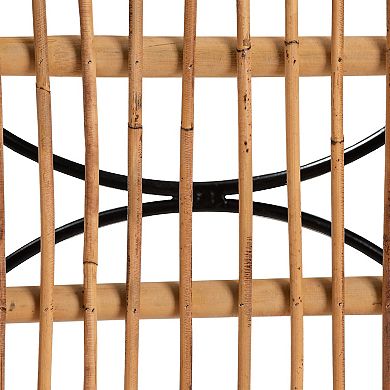 bali & pari Garan Rattan Bar Stool