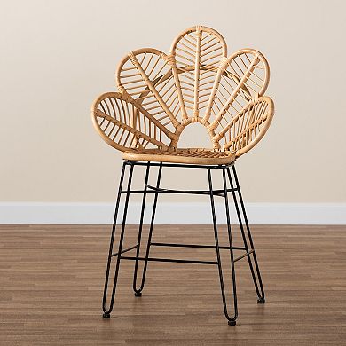 bali & pari Garan Rattan Bar Stool