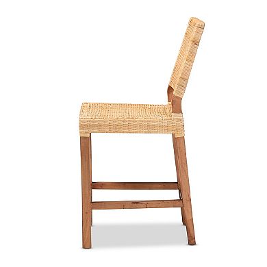 bali & pari Lesia Rattan Bar Stool