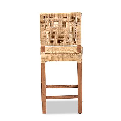 bali & pari Lesia Rattan Bar Stool