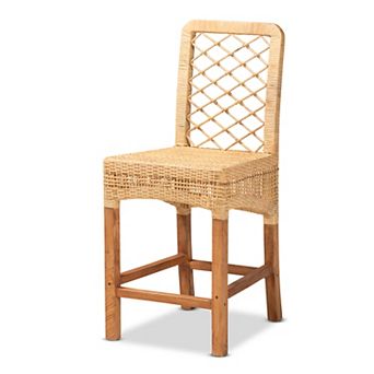 bali & pari Moscow Rattan Bar Stool