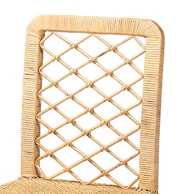 bali & pari Moscow Rattan Bar Stool