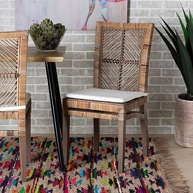 bali & pari Laluna Rattan Dining Chair