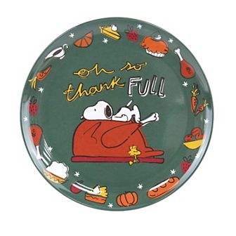 Celebrate Together™ Fall Snoopy Thanksgiving Salad Plate