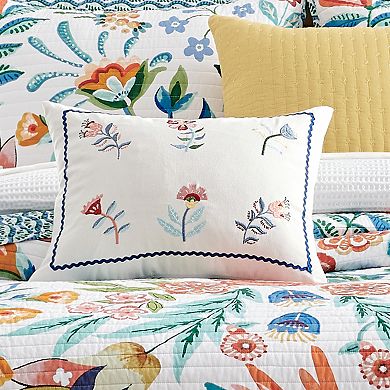Levtex Home Danika Flower Pillow