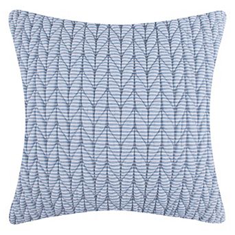 Levtex Home Maileen Stripe Textured Blue Pillow