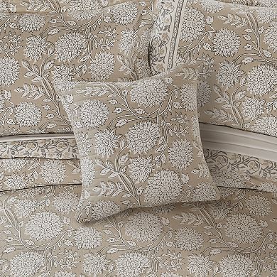Levtex Home Adare Taupe Quilted Square Pillow