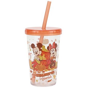 Celebrate Together™ Fall Mickey Mouse & Friends Harvest Straw Cup