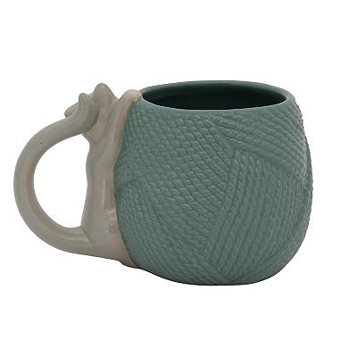 Celebrate Together™ Fall Cat and Yarn Ball Ceramic Mug