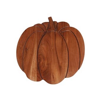 Celebrate Together™ Fall Pumpkin-Shaped Wood Serve Board