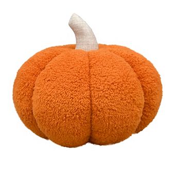 Celebrate Together™ Fall Faux Shearling Pumpkin Decorative Accent