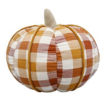 Celebrate Together™ Fall Plaid Pumpkin Decorative Accent
