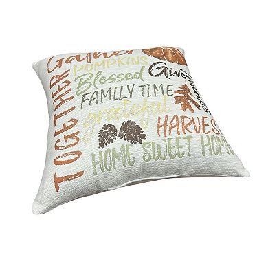 Celebrate Together™ Fall Gather Together Decorative Throw Pillow