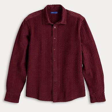 Men's Apt. 9® Long Sleeve Corduroy Shirt