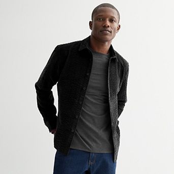 Men's Apt. 9® Long Sleeve Corduroy Shirt