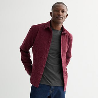 Men's Apt. 9® Long Sleeve Corduroy Shirt