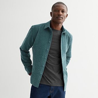 Men's Apt. 9® Long Sleeve Corduroy Shirt