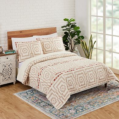 Jungalow® Hypnotic Quilt Set with Shams