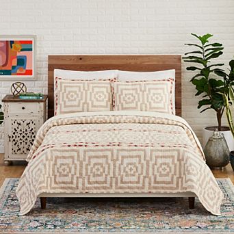 Jungalow® Hypnotic Quilt Set with Shams